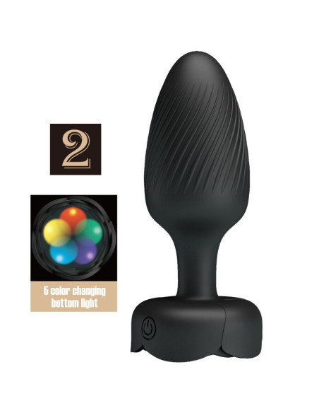 PRETTY LOVE VARIAN PLUG ANAL CON LUZ LED 108 CM PRETTY LOVE VARIAN PLUG ANAL CON LUZ LED 108 CM