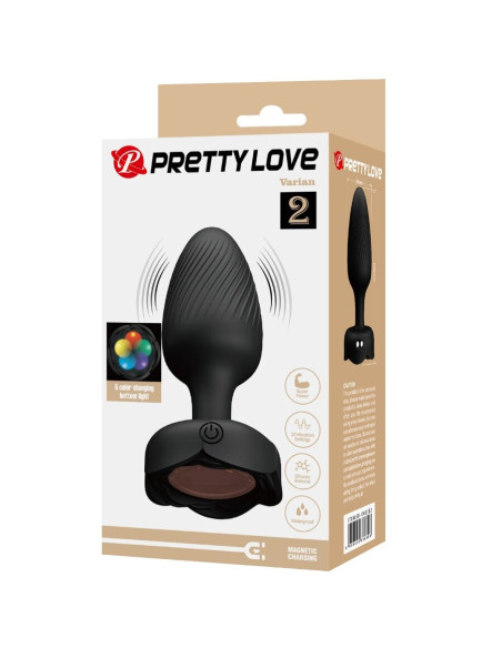 PRETTY LOVE VARIAN PLUG ANAL CON LUZ LED 108 CM PRETTY LOVE VARIAN PLUG ANAL CON LUZ LED 108 CM