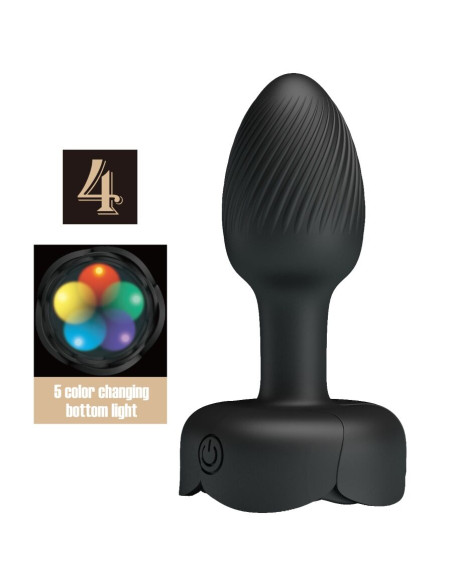 PRETTY LOVE OLMAN PLUG ANAL CON LUZ LED 88 CM