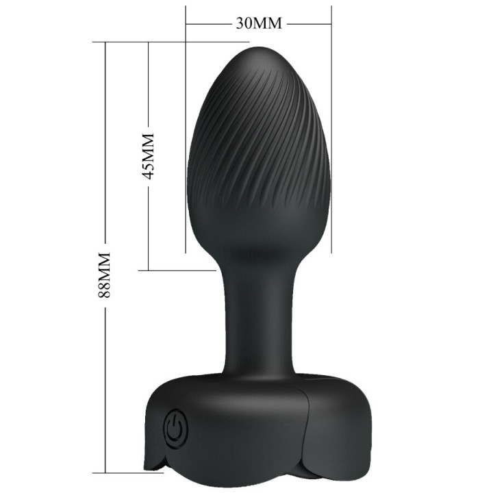 PRETTY LOVE OLMAN PLUG ANAL CON LUZ LED 88 CM