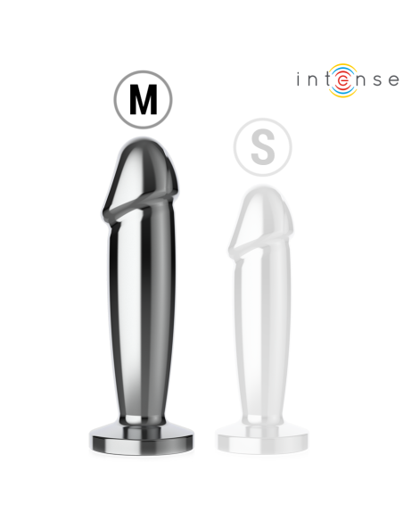 INTENSE PLUG ANAL 10 VIBRACIONES METAL EN FORMA DE DILDO CON CONTROL REMOTO M INTENSE PLUG ANAL 10 VIBRACIONES METAL EN FORMA DE DILDO CON CONTROL REMOTO M