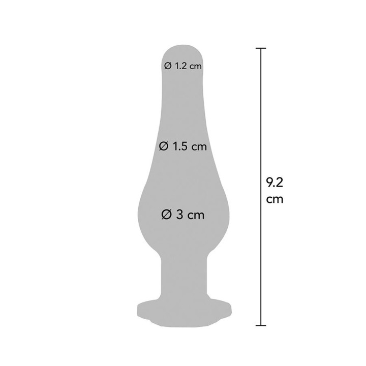 TOYJOY ANAL PLAY DIAMANTE BUM BIJOU PLUG ANAL PEQUENO