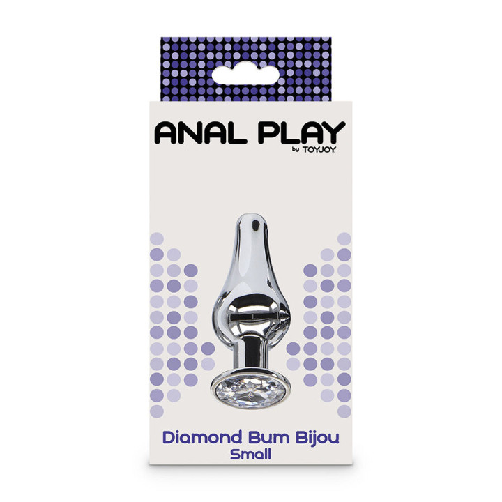 TOYJOY ANAL PLAY DIAMANTE BUM BIJOU PLUG ANAL PEQUENO