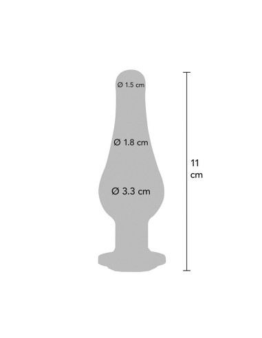 TOYJOY ANAL PLAY DIAMANTE BUM BIJOU PLUG ANAL MEDIANO