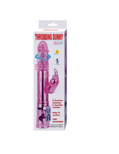 BAILE THROBBING BUNNY ROTADOR RAMPANTE ROSA 2