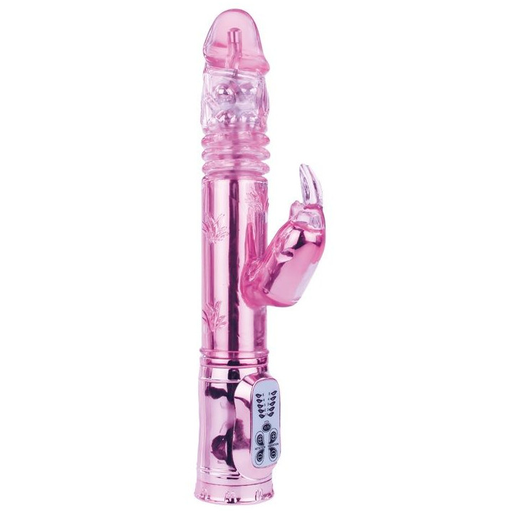 BAILE THROBBING BUNNY ROTADOR RAMPANTE ROSA