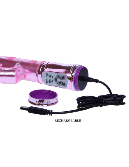 BAILE THROBBING BUNNY ROTADOR RAMPANTE ROSA BAILE THROBBING BUNNY ROTADOR RAMPANTE ROSA