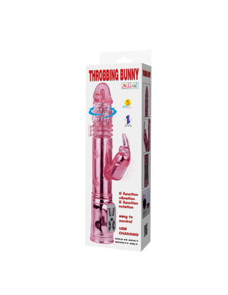 BAILE THROBBING BUNNY ROTADOR RAMPANTE ROSA BAILE THROBBING BUNNY ROTADOR RAMPANTE ROSA