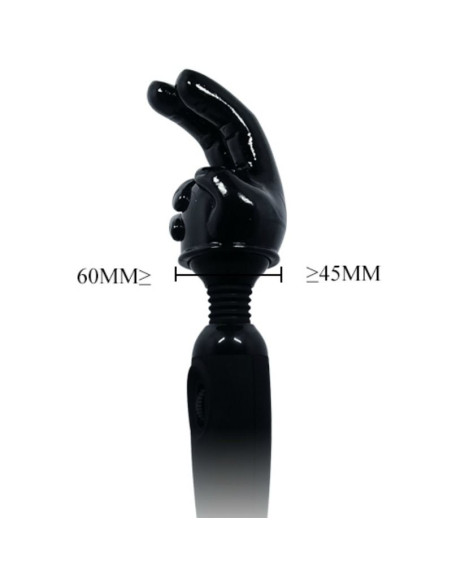 BAILE POWER HEADCABEZAL INTERCAMBIABLE PARA MASAJEADOR DISENO MANO BAILE POWER HEADCABEZAL INTERCAMBIABLE PARA MASAJEADOR DISENO MANO