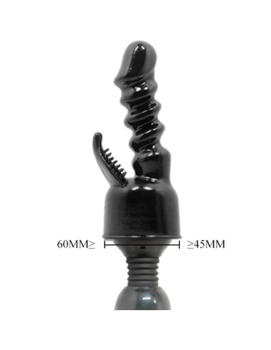 BAILE POWER HEAD CABEZAL INTERCAMBIABLE PARA ESTIMULACION INTERNA Y CLITORIS