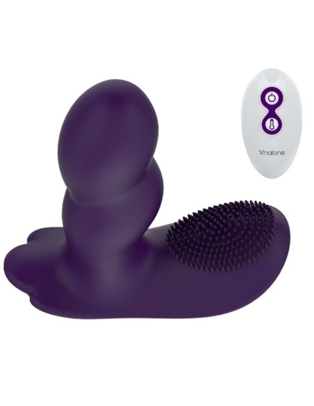 NALONE LOLI MASAJEADOR CONTROL REMOTO MORADO