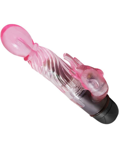 BAILE GIVE YOU A KIND OF LOVER VIBRADOR CON RABBIT ROSA 10 MODOS