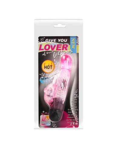 BAILE GIVE YOU A KIND OF LOVER VIBRADOR CON RABBIT ROSA 10 MODOS