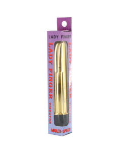 SEVEN CREATIONS LADYFINGER MINIVIBRATOR GOLD 2