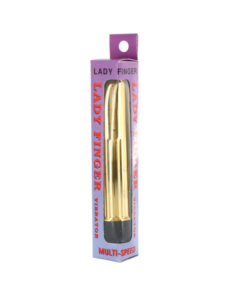SEVEN CREATIONS LADYFINGER MINIVIBRATOR GOLD SEVEN CREATIONS LADYFINGER MINIVIBRATOR GOLD