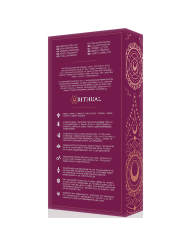RITHUAL ANUSARA MOTOR DUAL RECARGABLE 20 ORQUIDEA