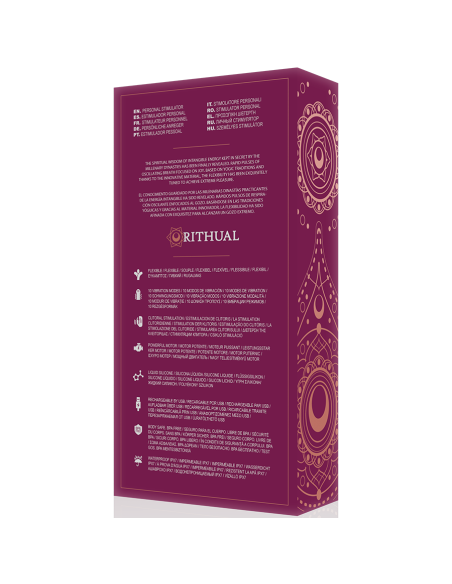 RITHUAL ANUSARA MOTOR DUAL RECARGABLE 20 ORQUIDEA RITHUAL ANUSARA MOTOR DUAL RECARGABLE 20 ORQUIDEA