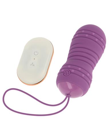 OHMAMA HUEVO CONTROL REMOTO 7 MODOS ROTACION LILA