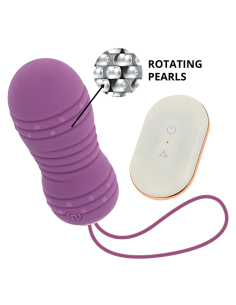 OHMAMA HUEVO CONTROL REMOTO 7 MODOS ROTACION LILA