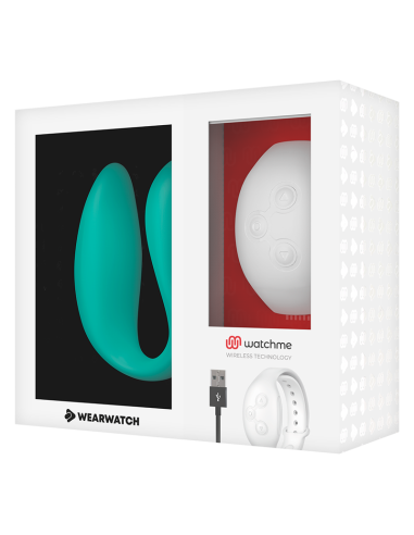 WEARWATCH VIBRADOR DUAL TECHNOLOGY WATCHME AGUA MARINA NIVEO