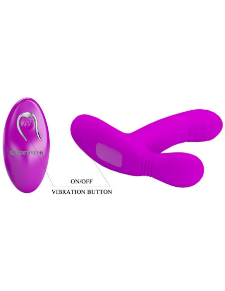 PRETTY LOVE GERI MASAJEADOR CLITORIS CONTROL REMOTO ROSA PRETTY LOVE GERI MASAJEADOR CLITORIS CONTROL REMOTO ROSA