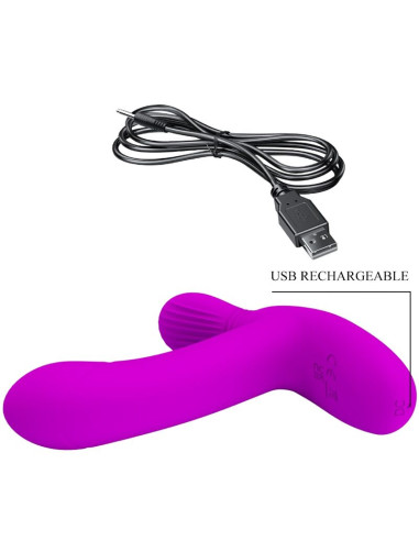 PRETTY LOVE GERI MASAJEADOR CLITORIS CONTROL REMOTO ROSA