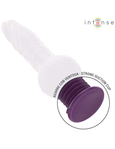 INTENSE TATUM VIBRADOR MULTIFUNCION CON VIBRACION UP AND DOWN 24 CM MORADO