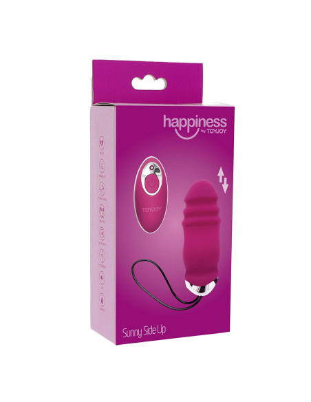 TOYJOY HAPPINESS SUNN SIDE UP AND DOWN VIBRADOR CONTROL REMOTO FUCSIA TOYJOY HAPPINESS SUNN SIDE UP AND DOWN VIBRADOR CONTROL REMOTO FUCSIA