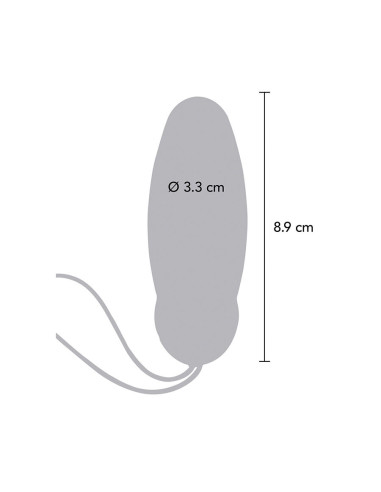 TOYJOY HAPPINESS IM SO EGGCITED VIBRADOR CON CONTROL REMOTO AZUL