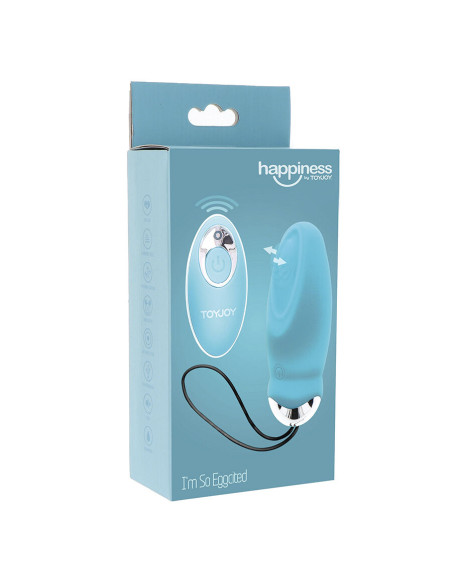 TOYJOY HAPPINESS IM SO EGGCITED VIBRADOR CON CONTROL REMOTO AZUL TOYJOY HAPPINESS IM SO EGGCITED VIBRADOR CON CONTROL REMOTO AZUL