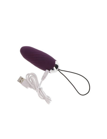 TOYJOY HAPPINESS KNOCK KNOCK EGGSTAVAGANT VIBRADOR CON CONTROL REMOTO MORADO TOYJOY HAPPINESS KNOCK KNOCK EGGSTAVAGANT VIBRADOR CON CONTROL REMOTO MORADO