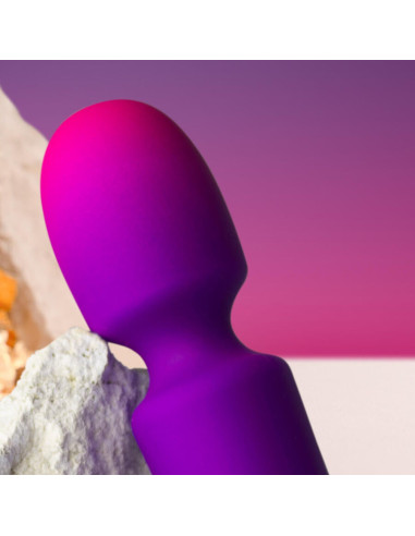 ROCKS OFF GLO GIRL VIBRADOR WAND MINI MORADO