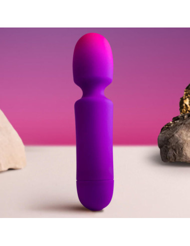 ROCKS OFF GLO GIRL VIBRADOR WAND MINI MORADO