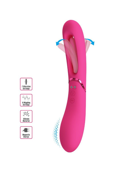 ROMANCE LEXIE VIBRADOR PUNTO G 7 VIBRACIONES ROSA