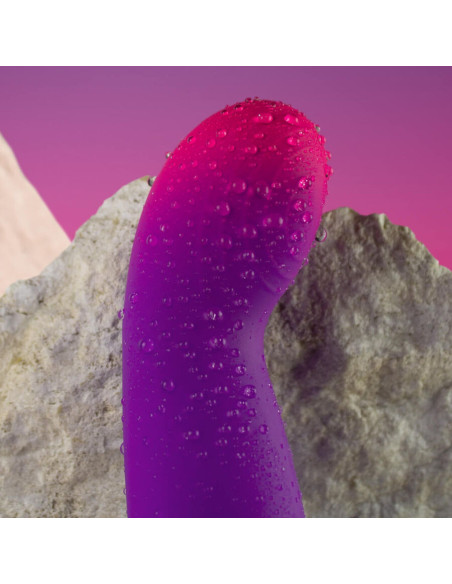 ROCKS OFF GLOW GIRL VIBE VIBRADOR G SPOT DISCRETO MORADO