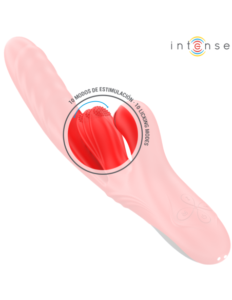 INTENSE ROSALIA VIBRADOR MULTIFUNCION 3 EN 1 ROJO INTENSE ROSALIA VIBRADOR MULTIFUNCION 3 EN 1 ROJO