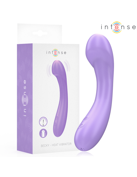 INTENSE BECKY VIBRADOR 19 CM CALENTABLE 7 VIBRACIONES MORADO INTENSE BECKY VIBRADOR 19 CM CALENTABLE 7 VIBRACIONES MORADO