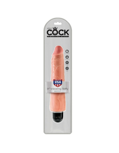 KING COCK VIBRADOR REALISTICO STIFFY 23 CM NATURAL