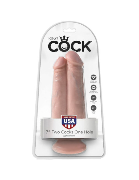 KING COCK DOBLE PENETRACION 203 CM KING COCK DOBLE PENETRACION 203 CM