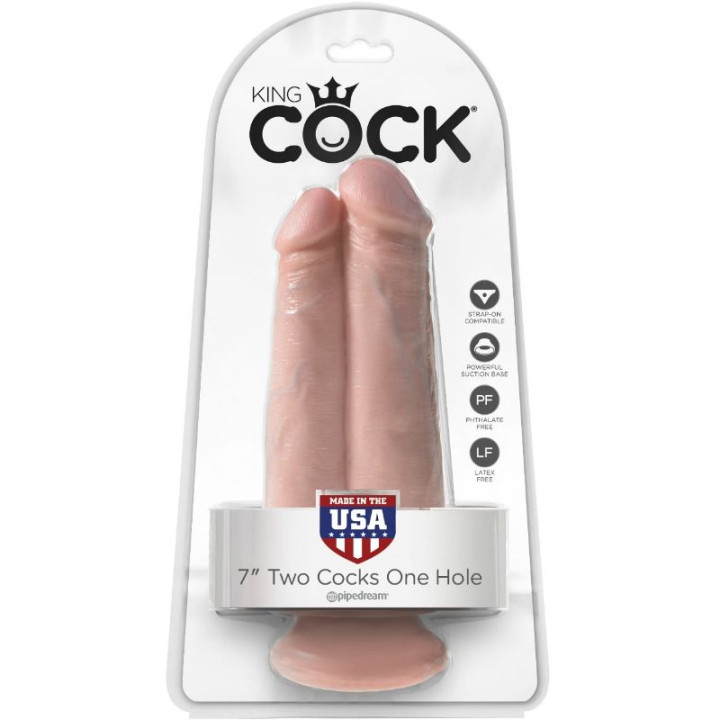 KING COCK DOBLE PENETRACION 203 CM