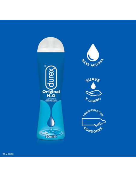 DUREX LUBRICANTE DUREX PLAY NATURAL H2O 50 ML