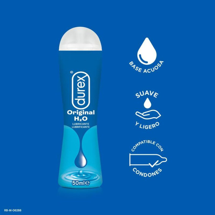 DUREX LUBRICANTE DUREX PLAY NATURAL H2O 50 ML