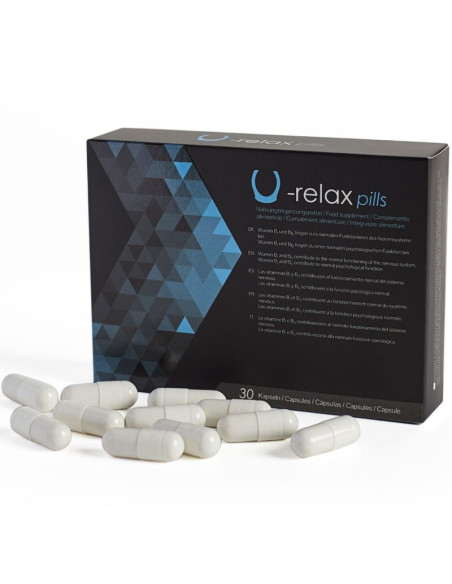 500 COSMETICS U RELAX CAPSULAS RELAJACIAN Y REDUCCIAN ANSIEDAD 30 CAPSULAS