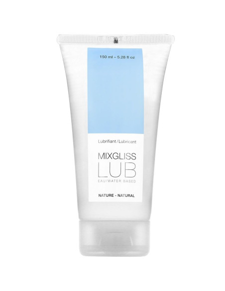 MIXGLISS LUBRICANTE BASE DE AGUA NATURAL 150 ML MIXGLISS LUBRICANTE BASE DE AGUA NATURAL 150 ML