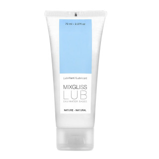 MIXGLISS LUBRICANTE BASE DE AGUA NATURAL 70 ML