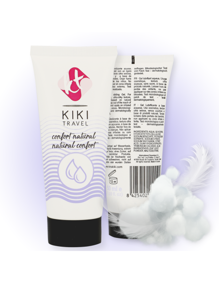 KIKI TRAVEL GEL DESLIZANTE NATURAL CONFORT 50 ML KIKI TRAVEL GEL DESLIZANTE NATURAL CONFORT 50 ML