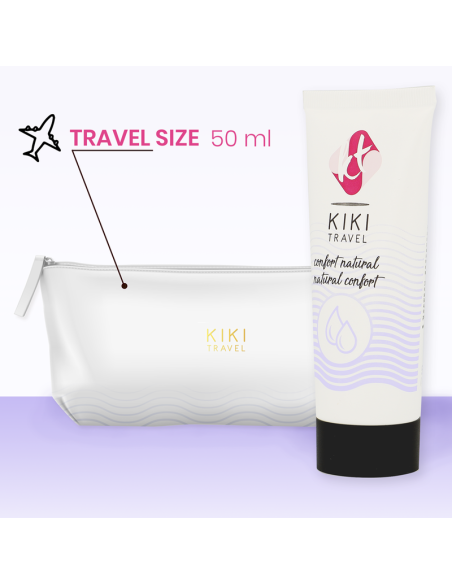 KIKI TRAVEL GEL DESLIZANTE NATURAL CONFORT 50 ML KIKI TRAVEL GEL DESLIZANTE NATURAL CONFORT 50 ML