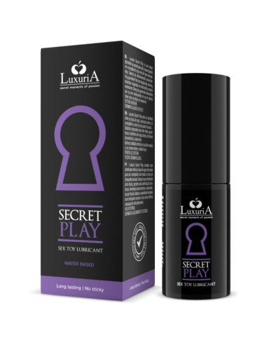 INTIMATELINE LUXURIA LUBRICANTE PARA JUGUETES SECRET PLAY 30 ML