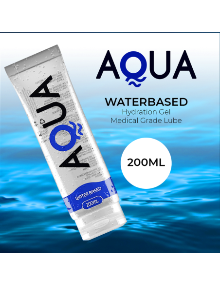 AQUA QUALITY LUBRICANTE BASE DE AGUA 200 ML AQUA QUALITY LUBRICANTE BASE DE AGUA 200 ML