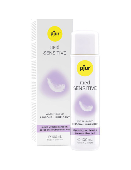 PJUR MED SENSITIVE GLIDE LUBRICANTE BASE AGUA 100 ML PJUR MED SENSITIVE GLIDE LUBRICANTE BASE AGUA 100 ML